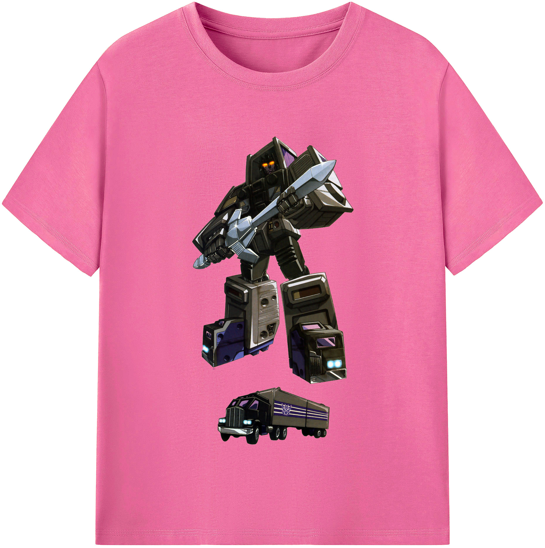 （画像用）  レディースカジュアルプリントTシャツ（綿100％）